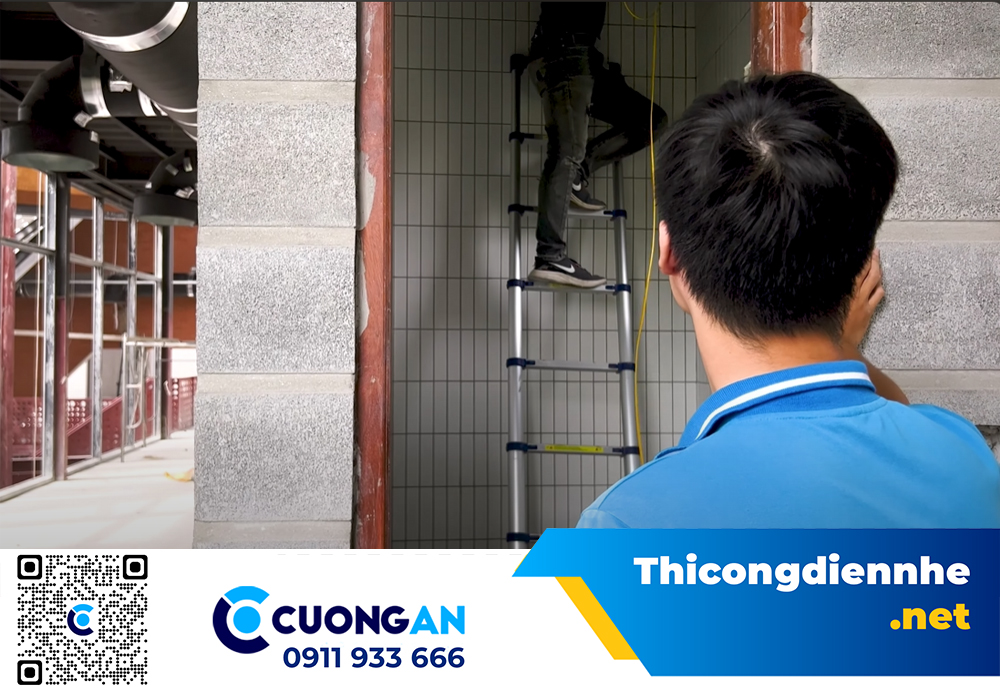 Thi công hệ thống điện nhẹ House of Luck Thuỷ Nguyên, 4 tầng quy mô 500m2