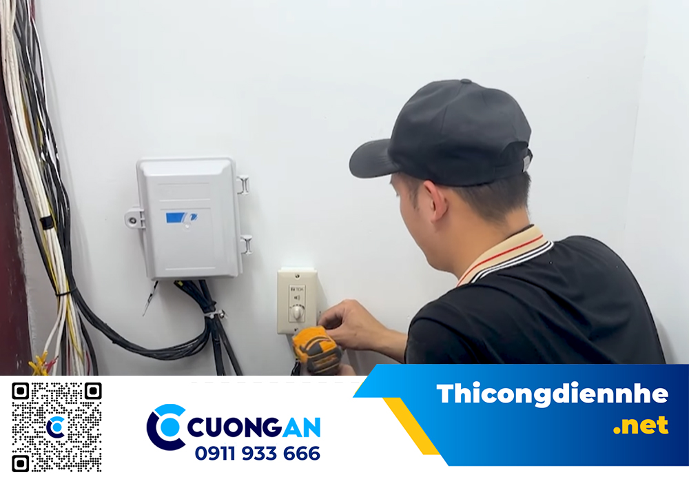 Thi công hệ thống điện nhẹ Luxe Paradise Premium Hotel tại 75 Phạm Hồng Thái, quy mô 10 tầng, 50 phòng nghỉ