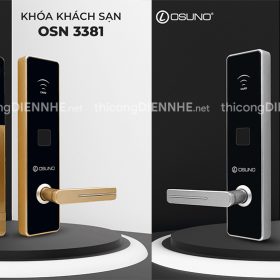 OSN-3381 | Khóa Thẻ Từ Khách Sạn 2 Tính Năng chống sao chép