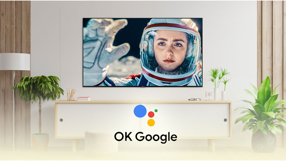 L55M8-P2SEA | Google TV Xiaomi A 55-inch độ phân giải 4K, âm vòm Dolby Audio