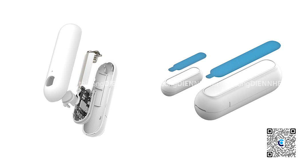 Aqara Door and Window Sensor P2 | Cảm biến mở cửa, Mở khoá bằng apple HomeKey