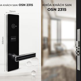 OSN-2315 | Khóa Thẻ Từ Khách Sạn 2 Tính Năng chống sao chép giá rẻ