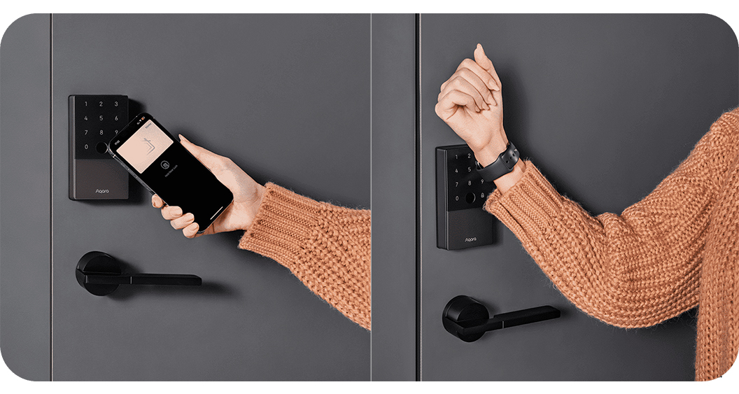 Aqara U100 | Khoá cửa từ thông minh hỗ trợ Matter, Lưu trữ 50 dấu vân tay