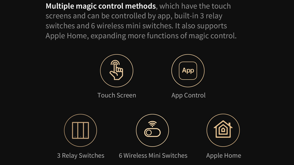 Aqara S1 Plus | Màn hình cảm ứng tích hợp công tắc LCD 6.9″, độ phân giải 1440×720