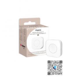 Aqara Mini Switch T1 | Nút bấm điều khiển thông minh không dây, pin CR2032