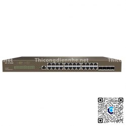 G3328F | Switch Tenda 28 Cổng Cloud L2 Managed IP-COM