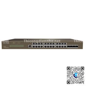 G3328F | Switch Tenda 28 Cổng Cloud L2 Managed IP-COM