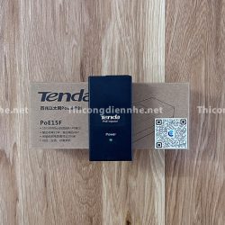 Adapter PoE Tenda PoE15F AF Cổng 100Mbps 48V cho WiFi