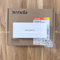 Adapter PoE Tenda PoE30G-AT Cổng Gigabit 51V cho WiFi